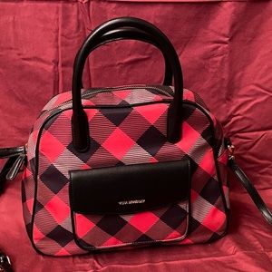 Vera Bradley Bowler Satchel in Buffalo Check